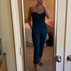Dark Green Express Jumpsuit